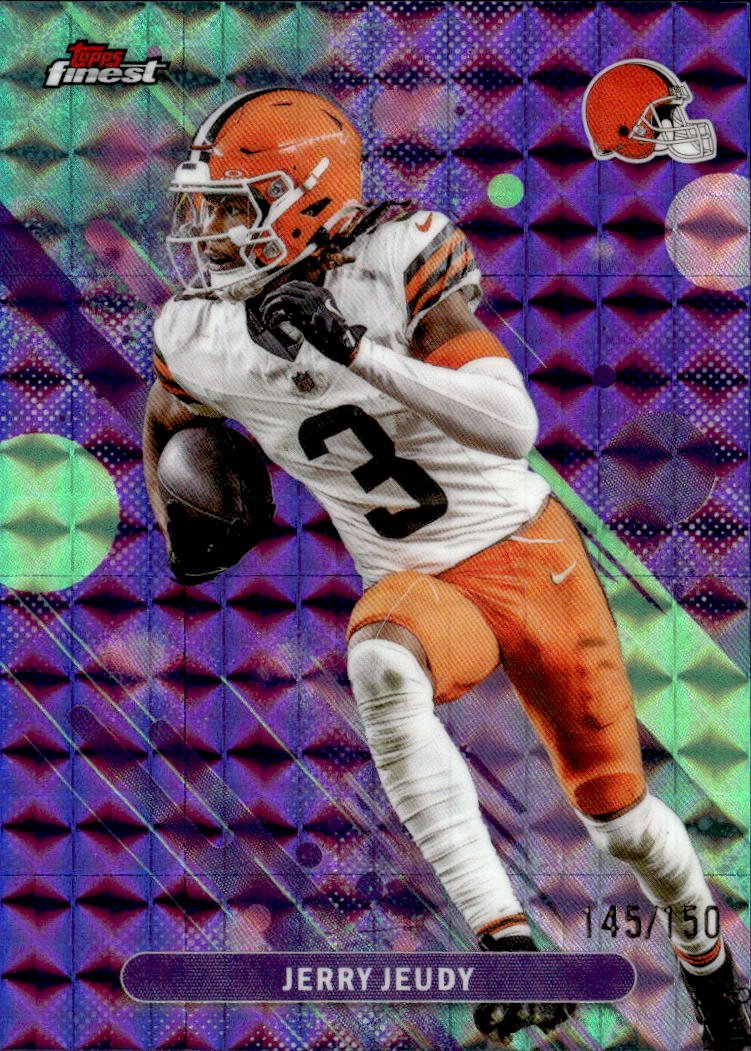 2025 Finest Jerry Jeudy graded slab