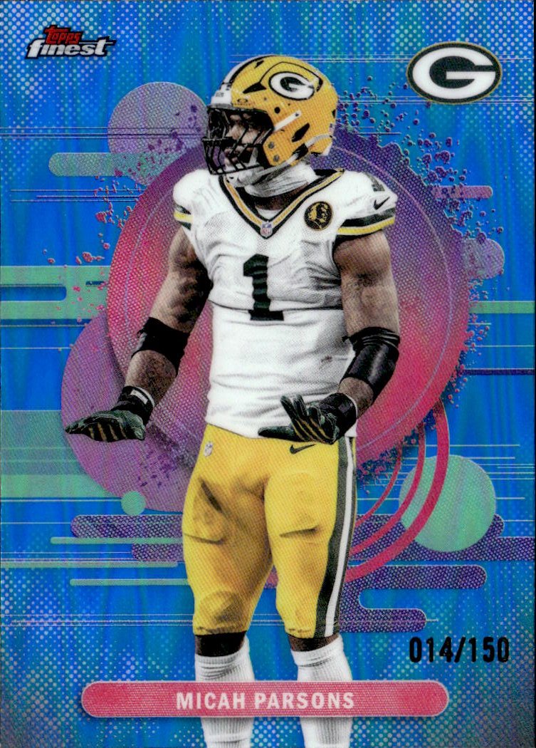 2025 Finest Micah Parsons graded slab