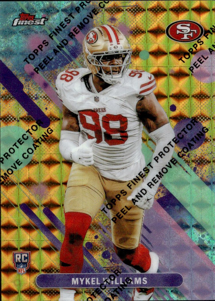 2025 Finest Mykel Williams graded slab