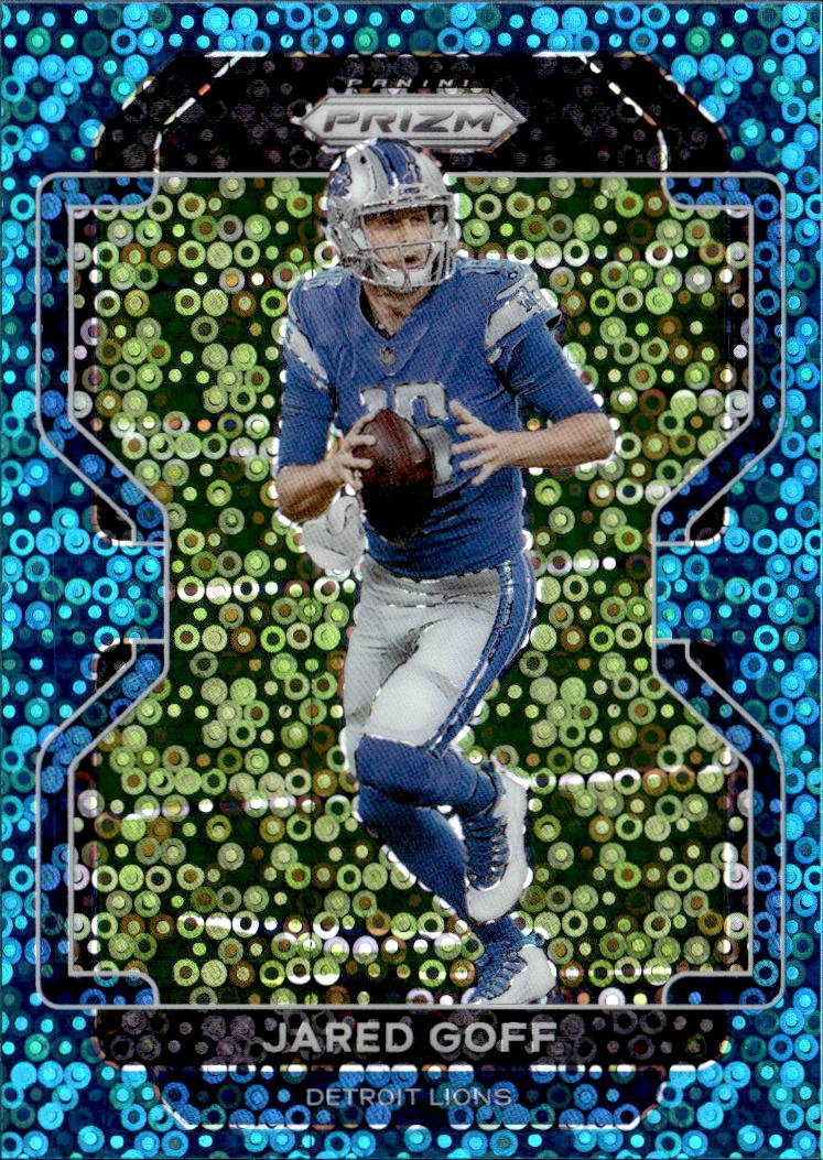 2021 Prizm Jared Goff graded slab