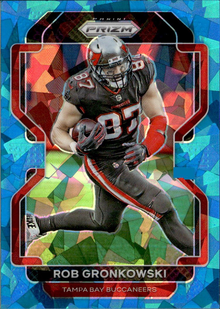 2021 Prizm Rob Gronkowski graded slab