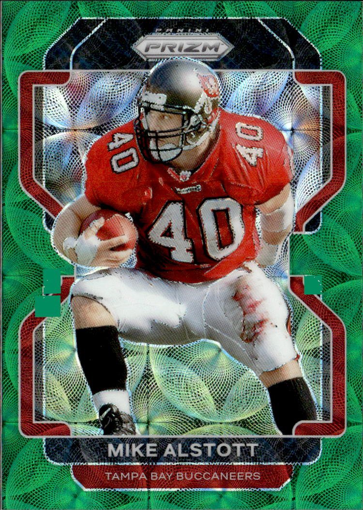2021 Prizm Mike Alstott graded slab
