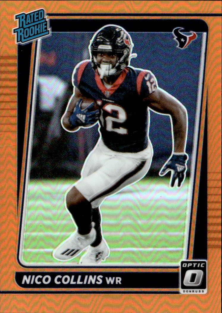 2021 Optic Nico Collins graded slab