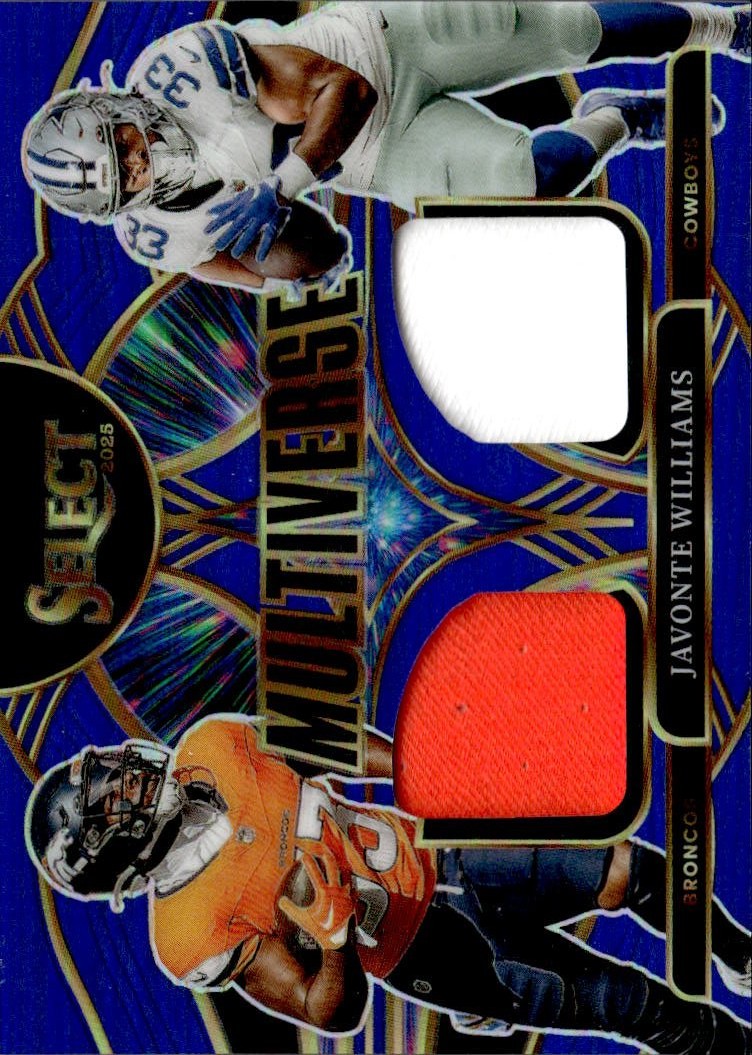 Javonte Williams graded slab