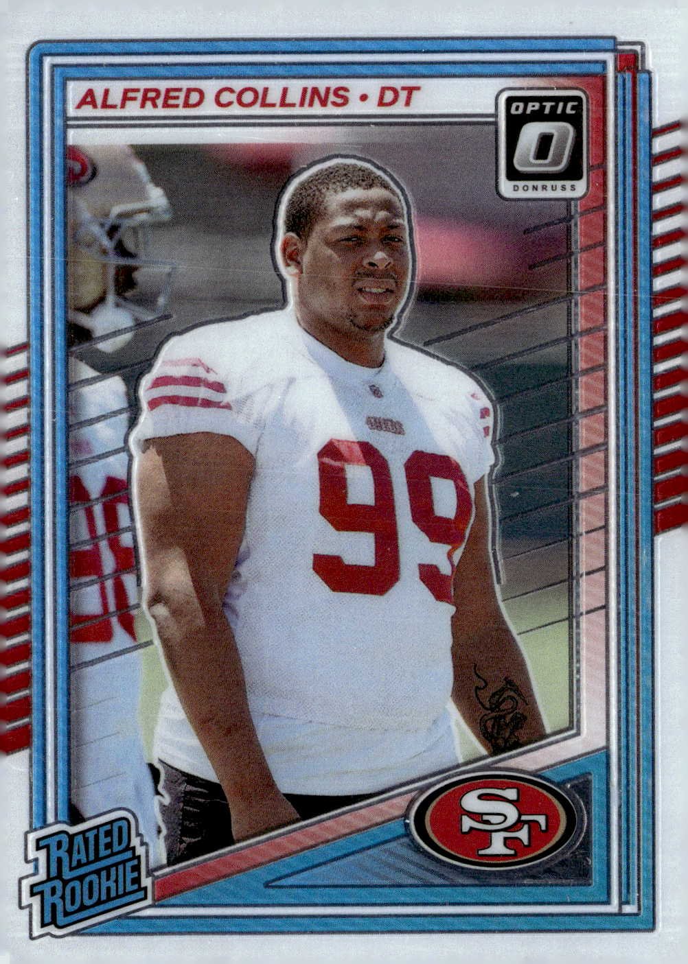 2025 Donruss Optic Alfred Collins graded slab