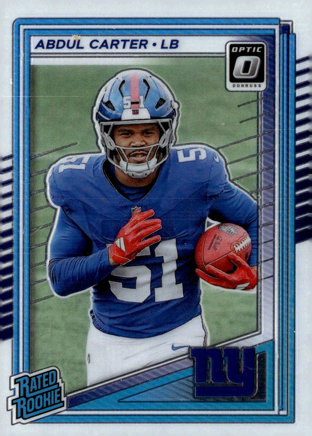 2025 Donruss Optic Abdul Carter graded slab