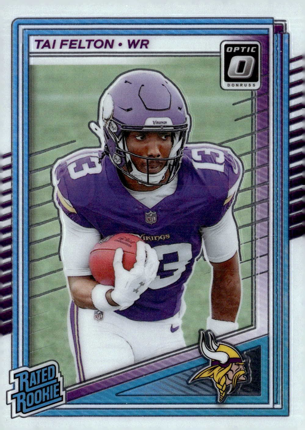 2025 Donruss Optic Tai Felton graded slab