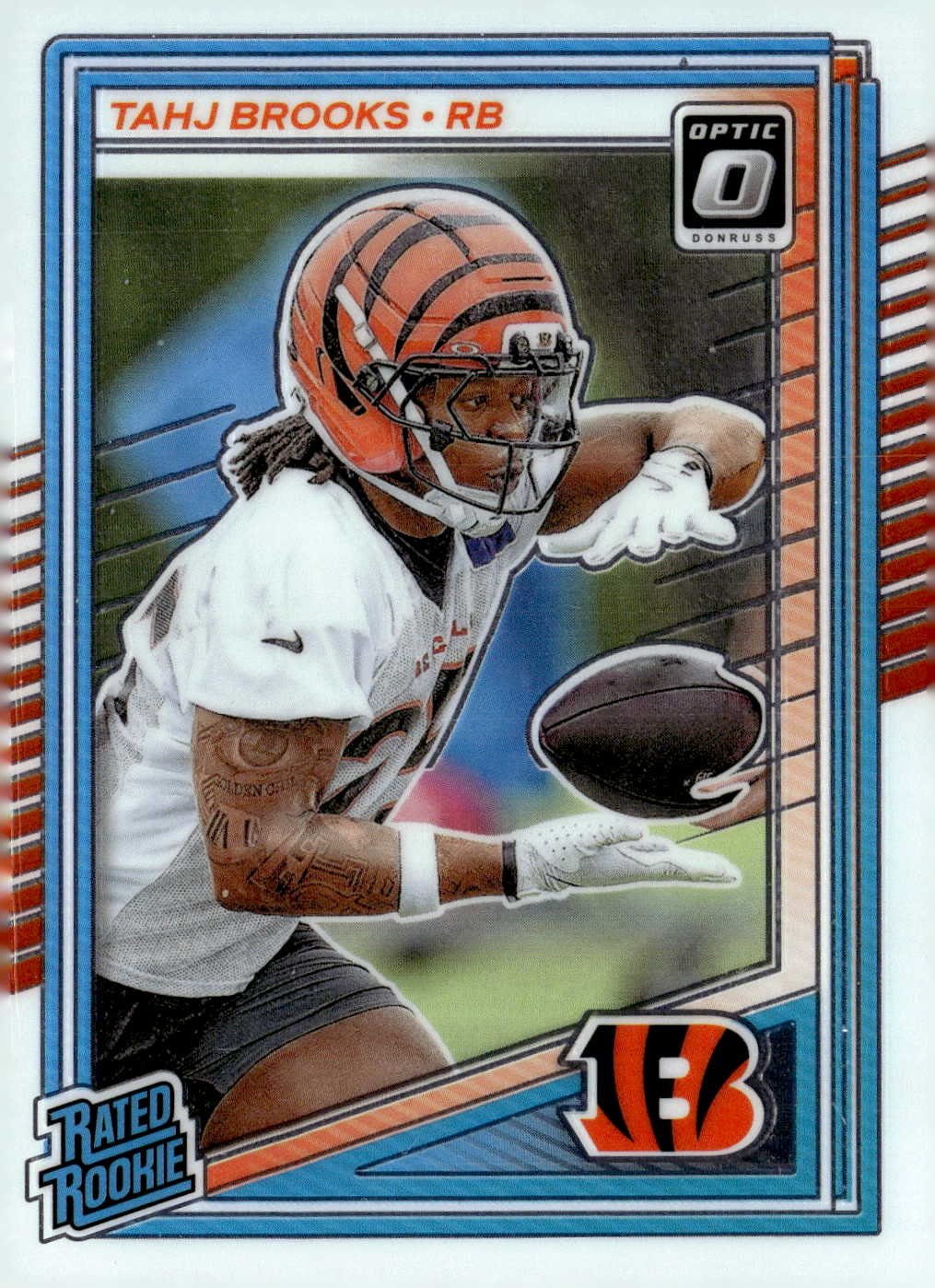 2025 Donruss Optic Tahj Brooks graded slab