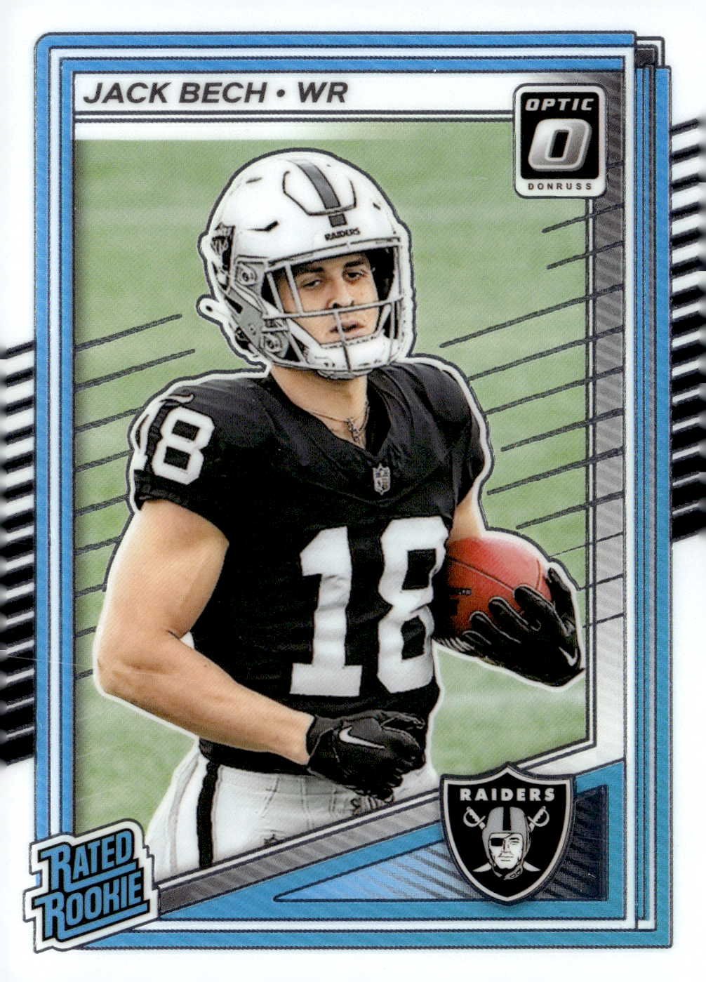 2025 Donruss Optic Jack Bech graded slab