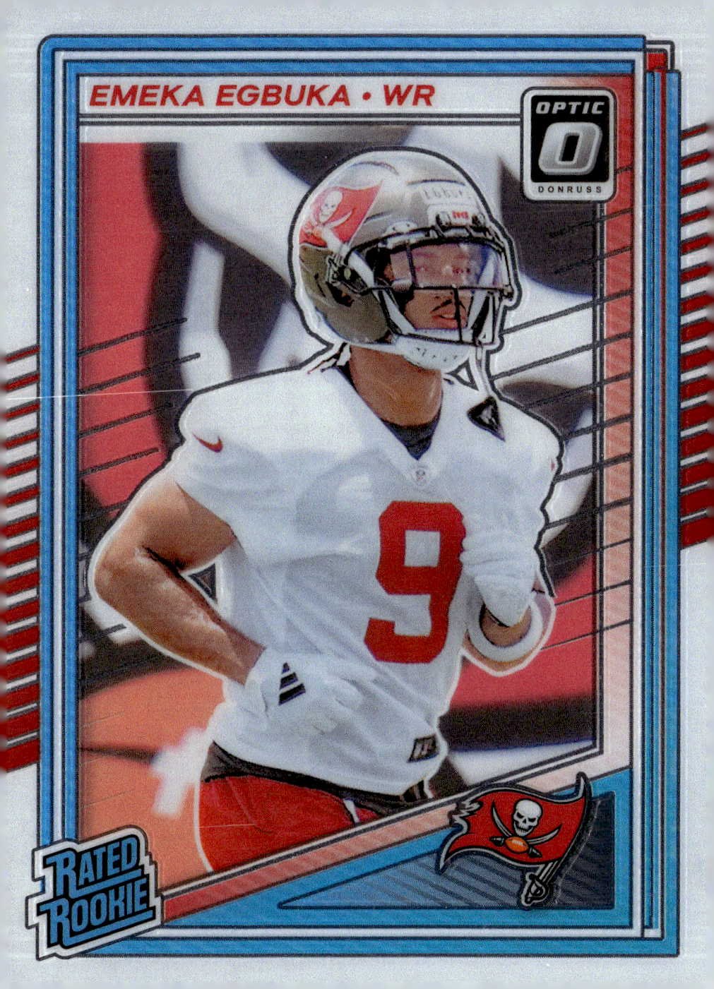 2025 Donruss Optic Emeka Egbuka graded slab