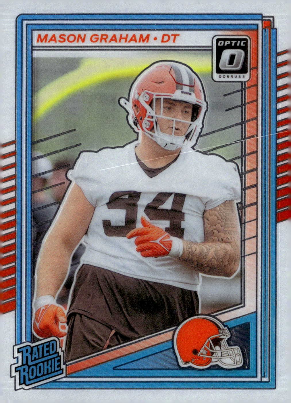 2025 Donruss Optic Mason Graham graded slab