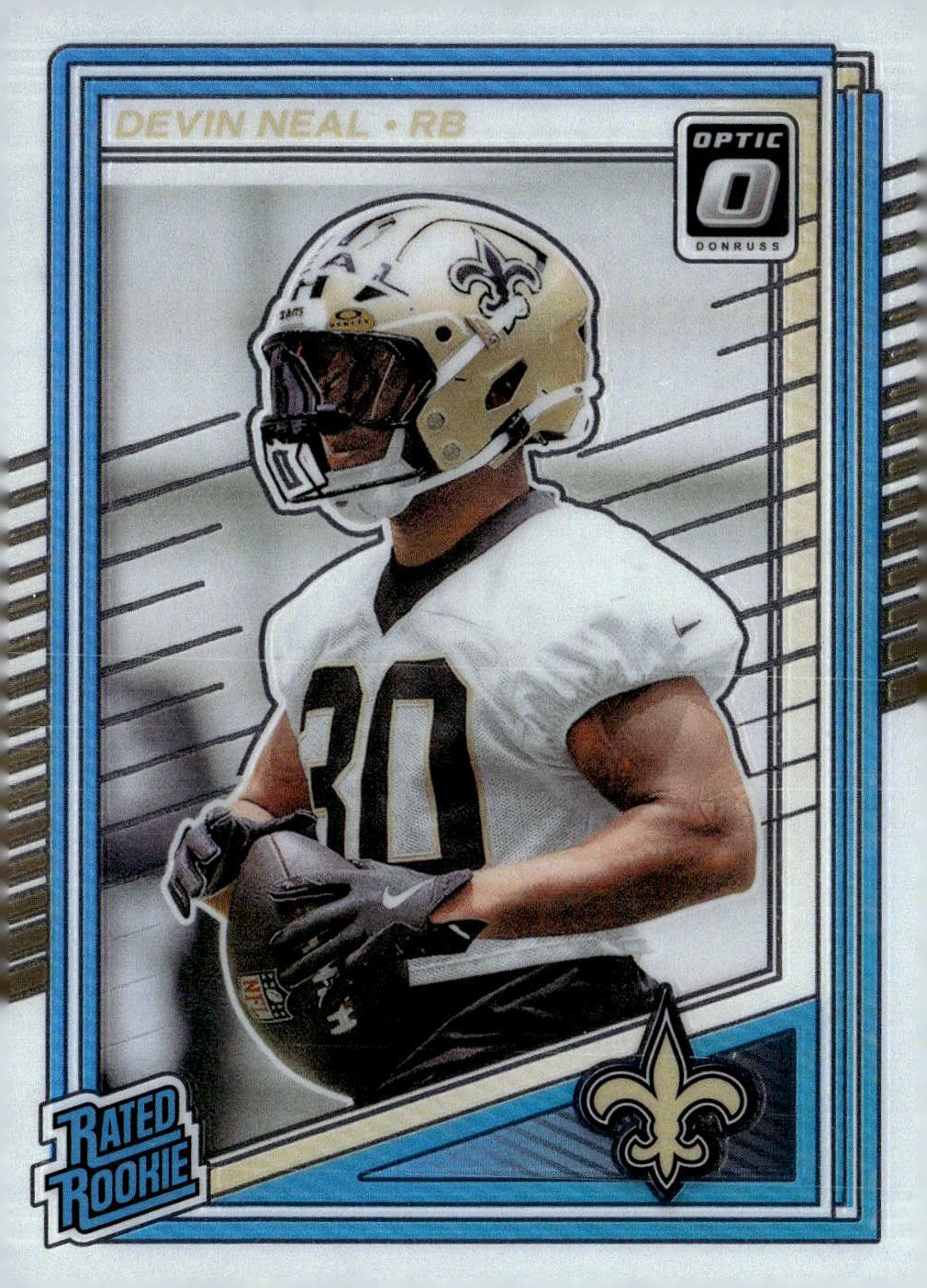 2025 Donruss Optic Devin Neal graded slab