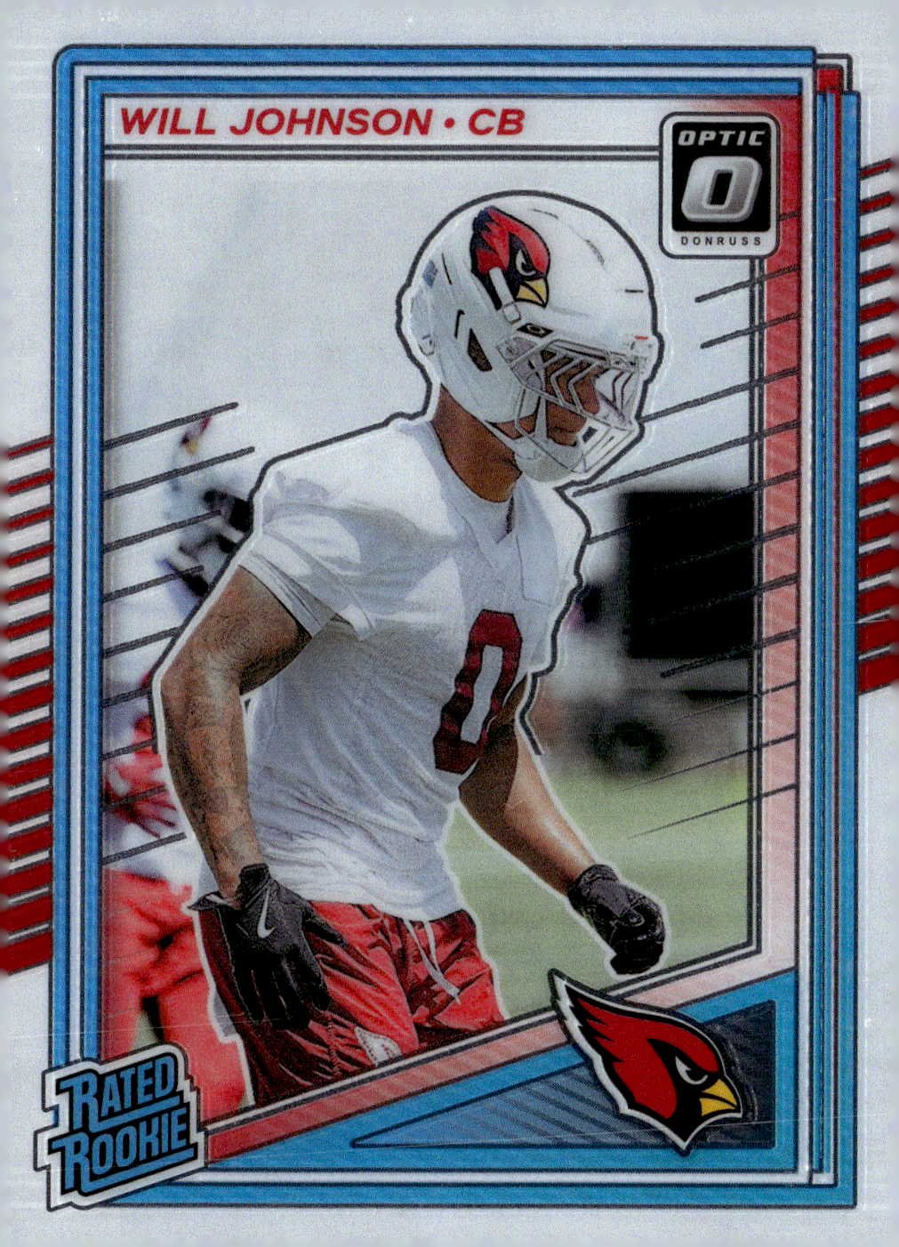 2025 Donruss Optic Will Johnson graded slab