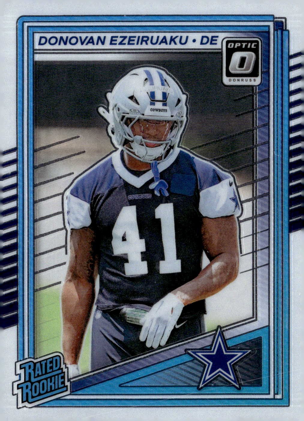 2025 Donruss Optic Donovan Ezeiruaku graded slab