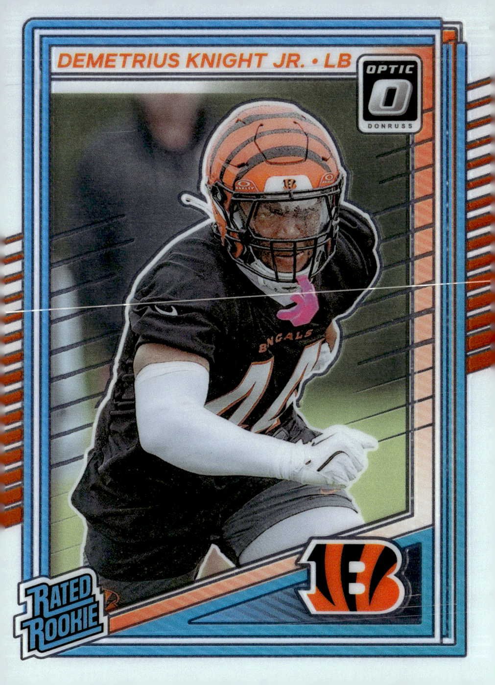 2025 Donruss Optic Demetrius Knight Jr. graded slab