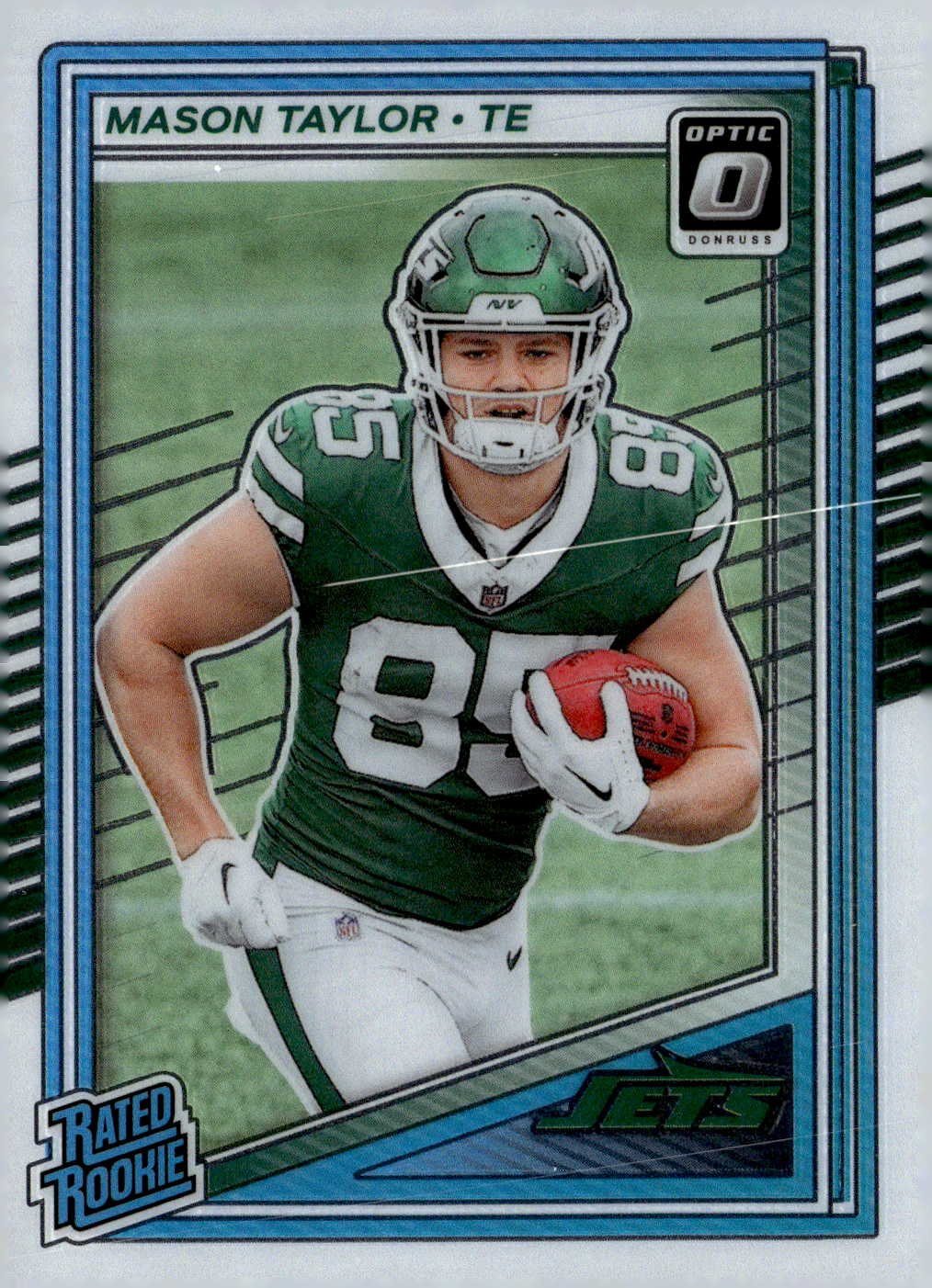 2025 Donruss Optic Mason Taylor graded slab