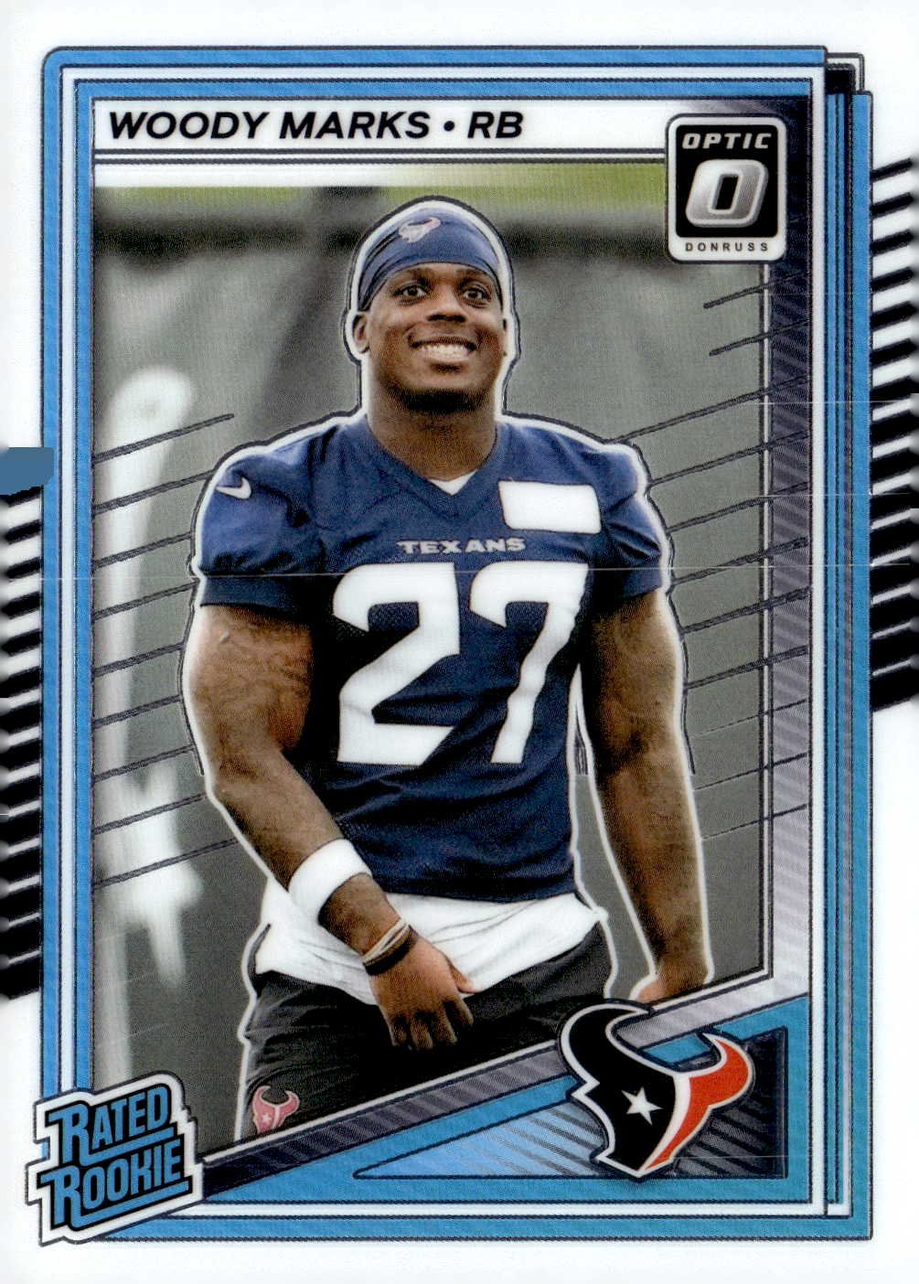 2025 Donruss Optic Woody Marks graded slab