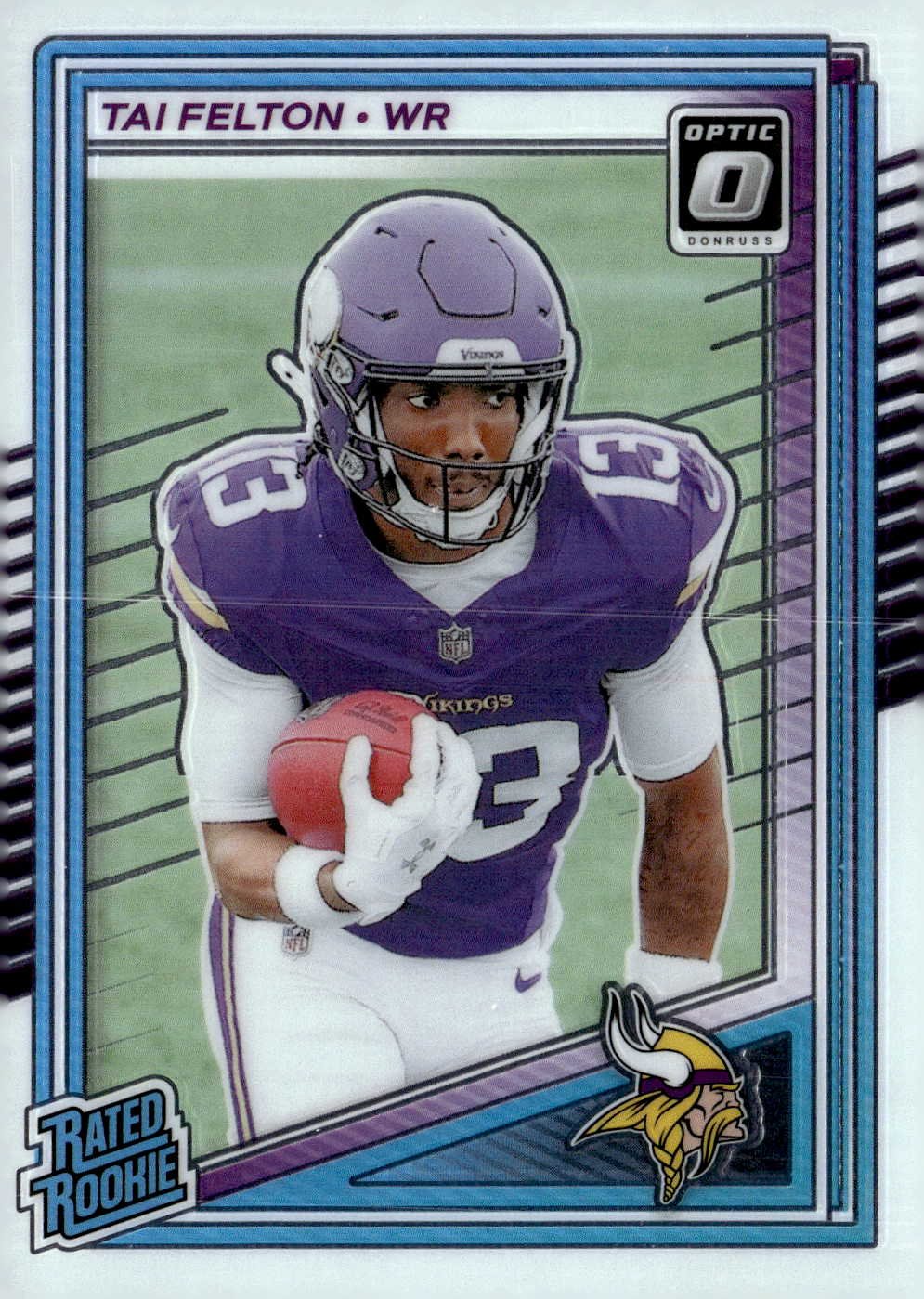 2025 Donruss Optic Tai Felton graded slab