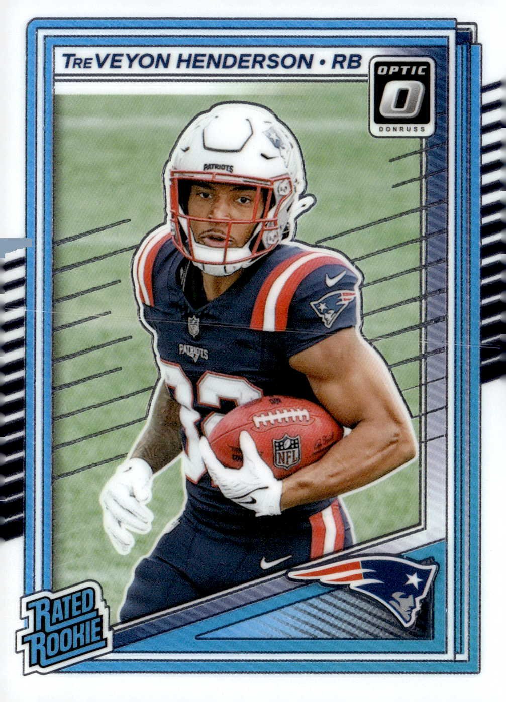 2025 Donruss Optic Treveyon Henderson graded slab