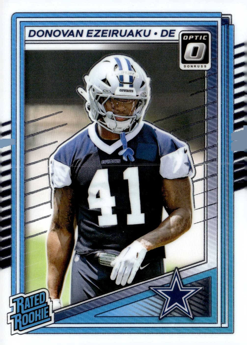 2025 Donruss Optic Donovan Ezeiruaku graded slab