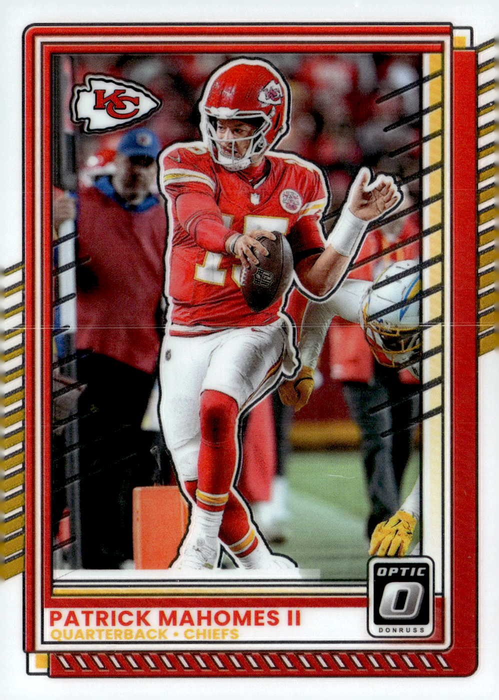 2025 Donruss Optic Patrick Mahomes II graded slab