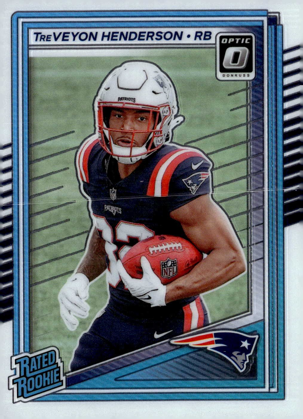 2025 Donruss Optic Treveyon Henderson graded slab