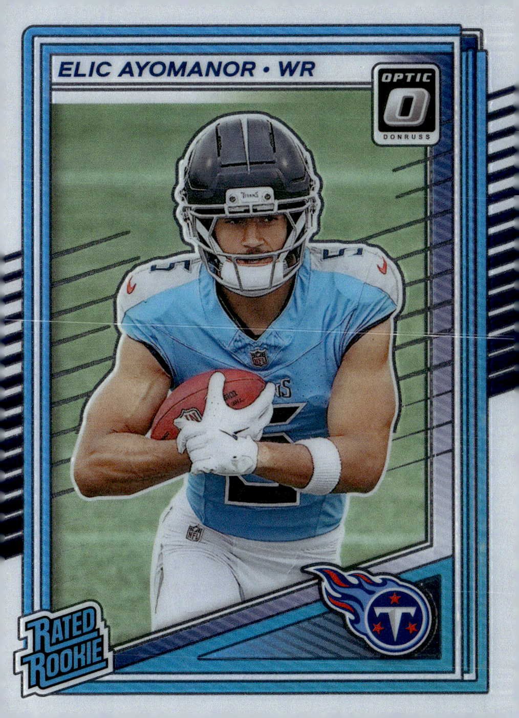 2025 Donruss Optic Elic Ayomanor graded slab