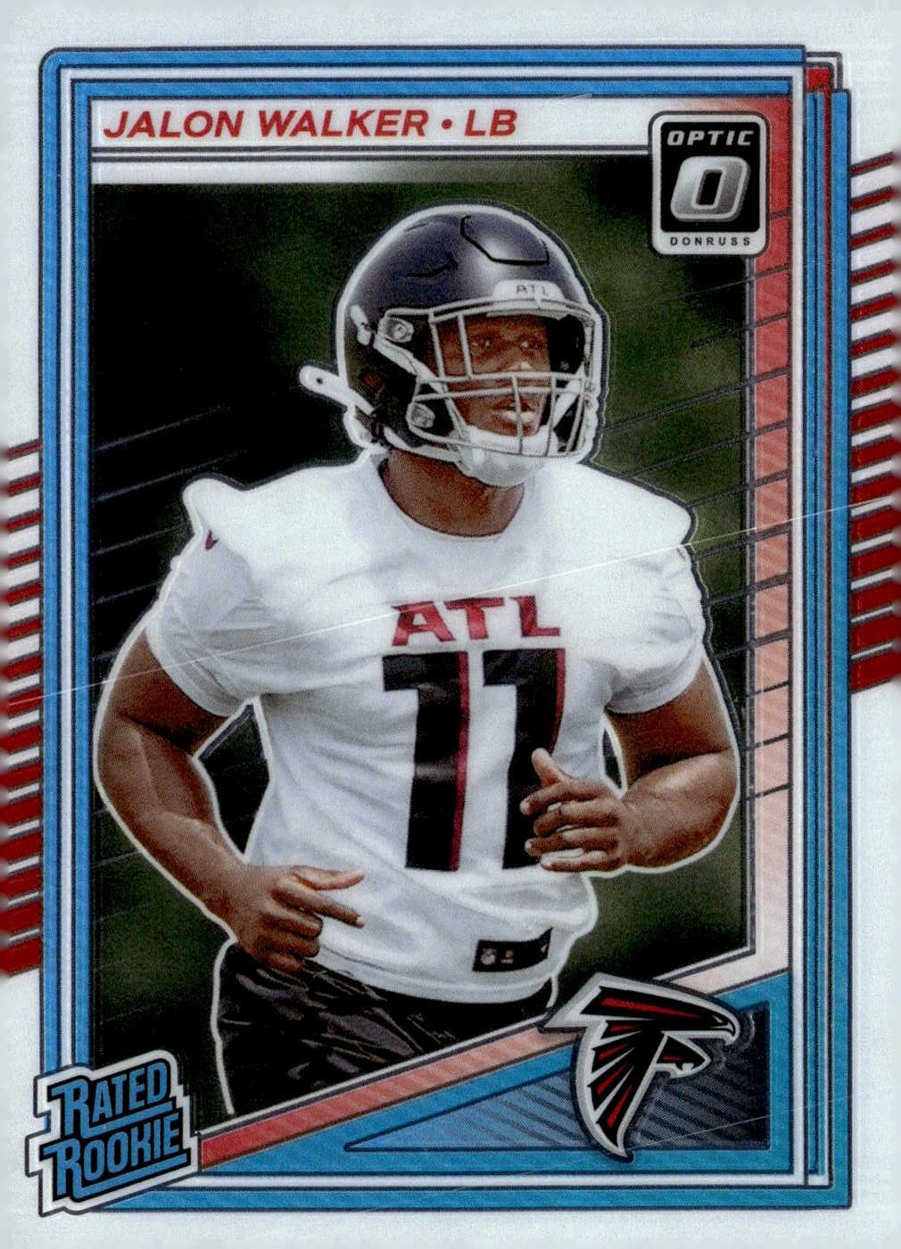 2025 Donruss Optic Jalon Walker graded slab