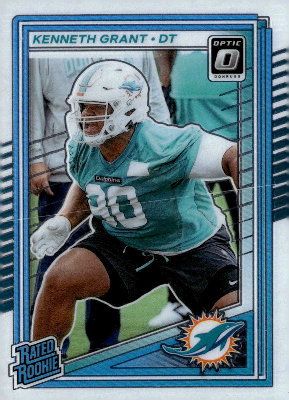 2025 Donruss Optic Kenneth Grant graded slab