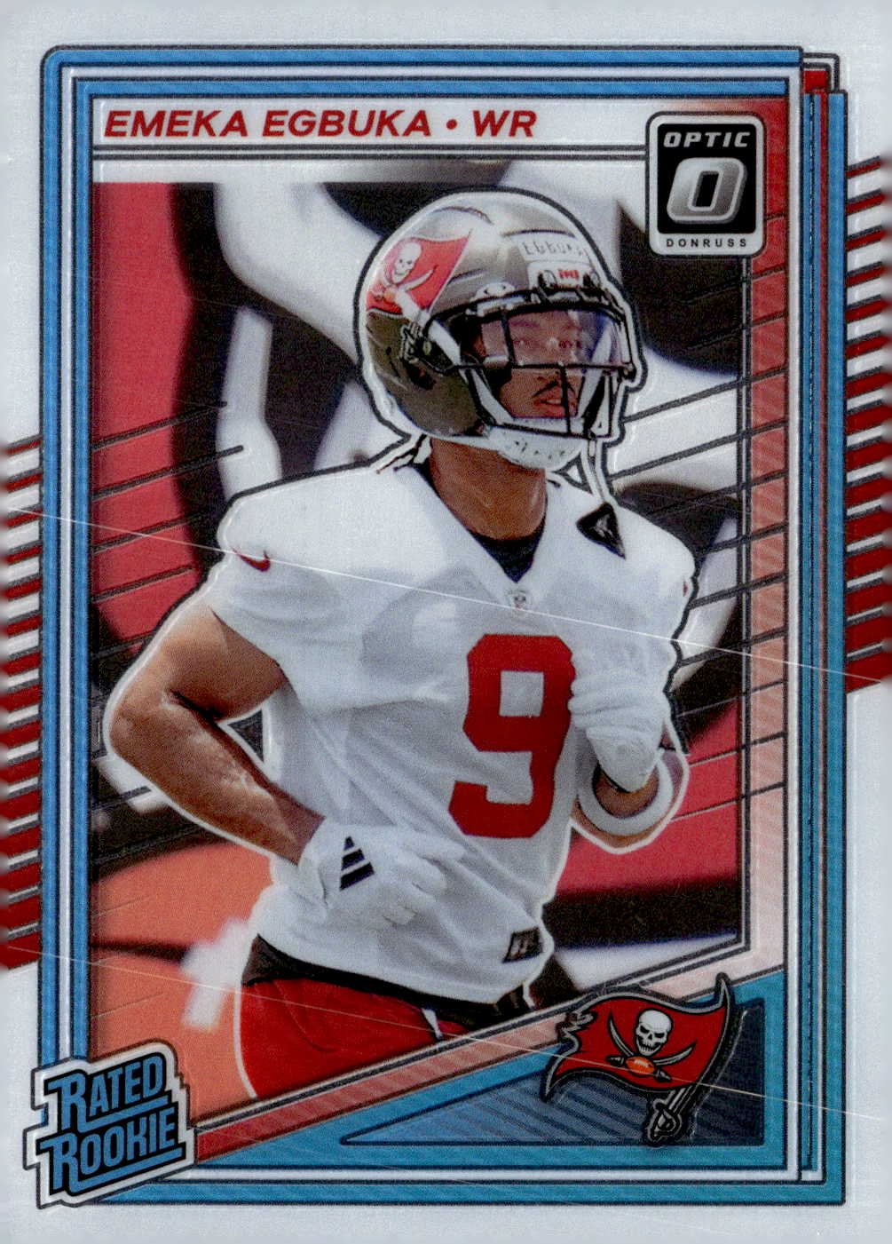 2025 Donruss Optic Emeka Egbuka graded slab