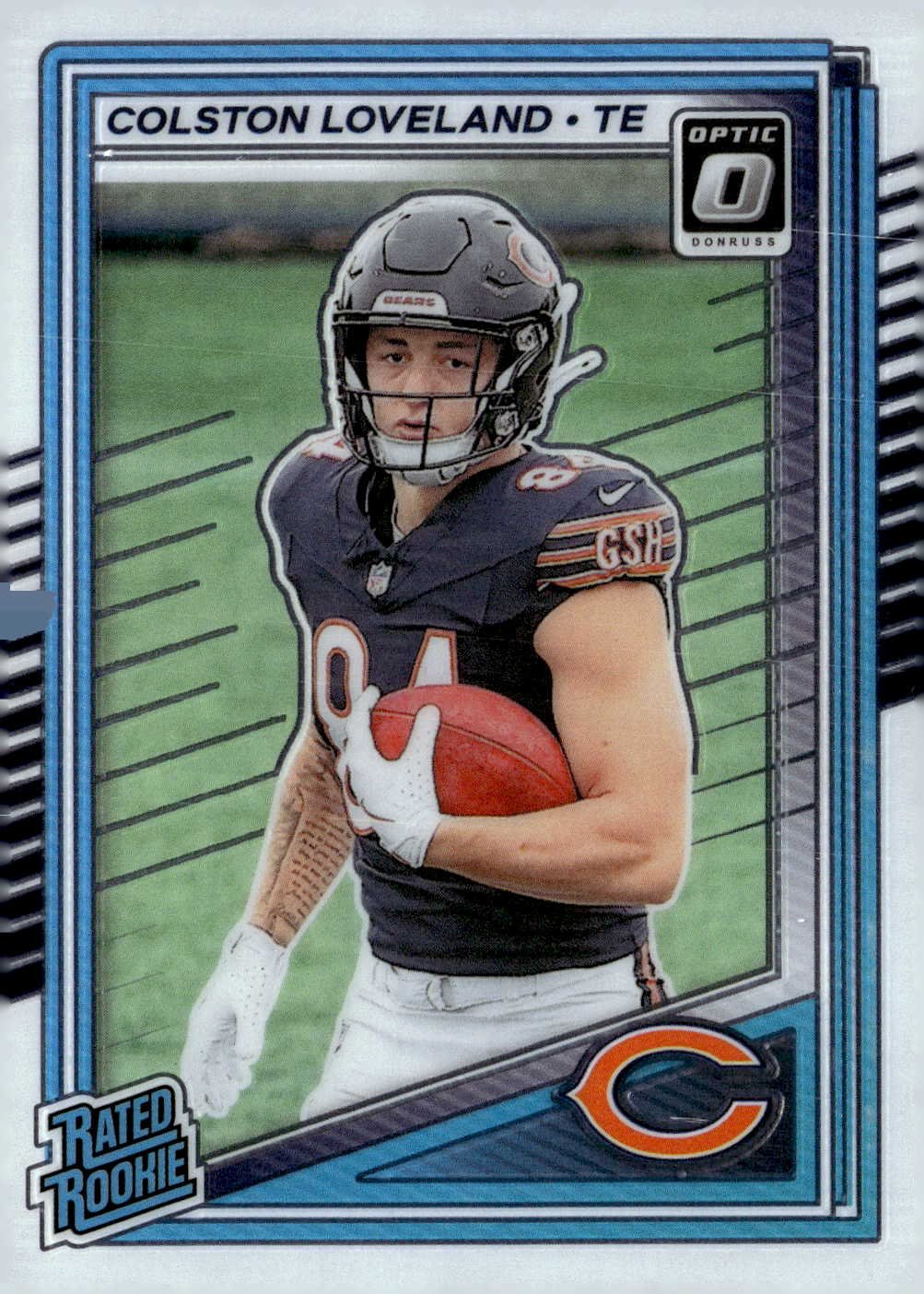 2025 Donruss Optic Colston Loveland graded slab