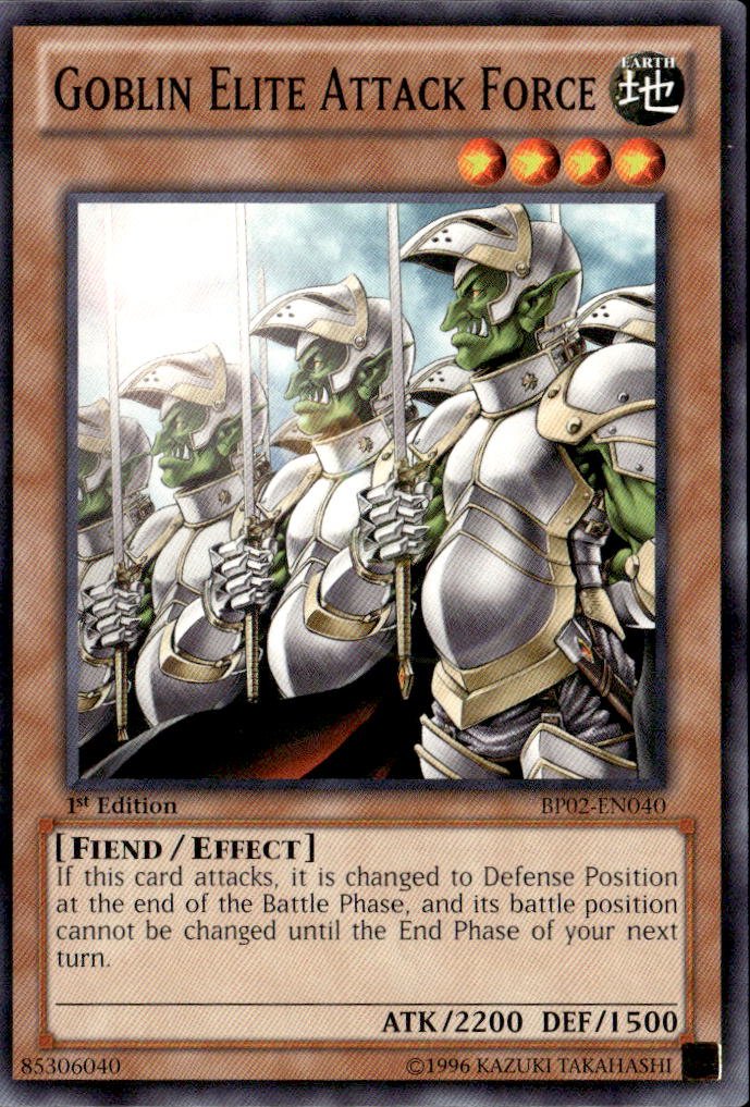 2013 Yu Gi Oh! Goblin Elite Attack Force graded slab