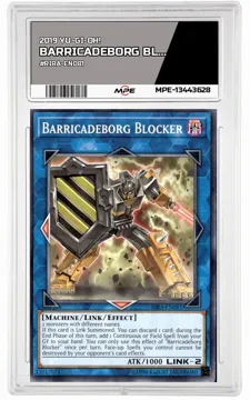 2019 YU-GI-OH! #RIRA-EN081 BARRICADEBORG BLOCKER MPE 10 GEM/MT — graded card up for auction