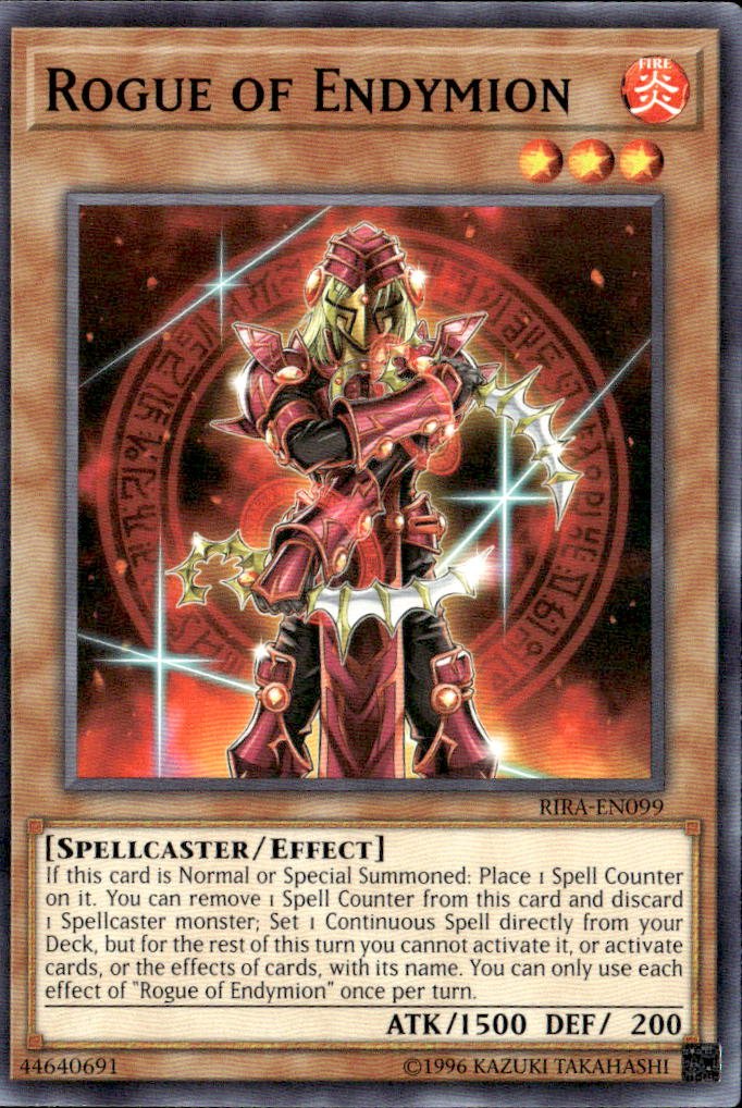 2019 Yu-Gi-Oh! Rogue Of Endymion graded slab