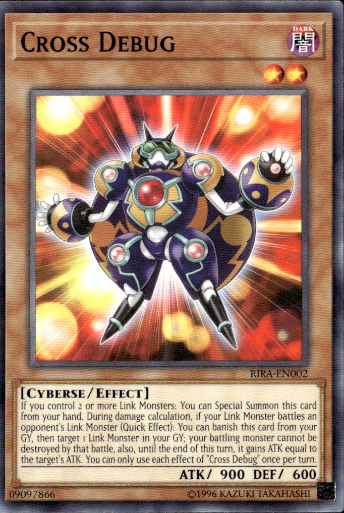 2019 Yu Gi Oh! Cross Debug graded slab
