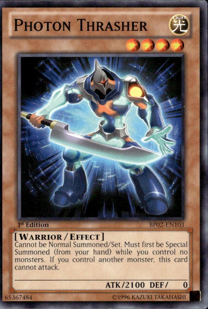 2013 Yu-Gi-Oh! Photon Thrasher graded slab