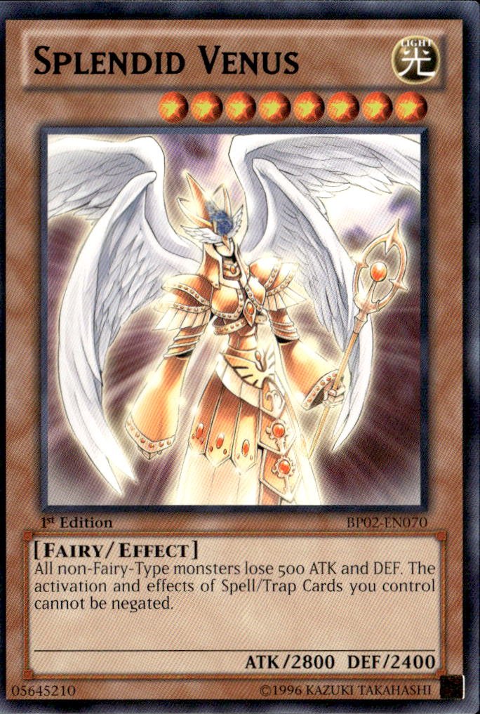 2013 Yu-Gi-Oh! Splendid Venus graded slab