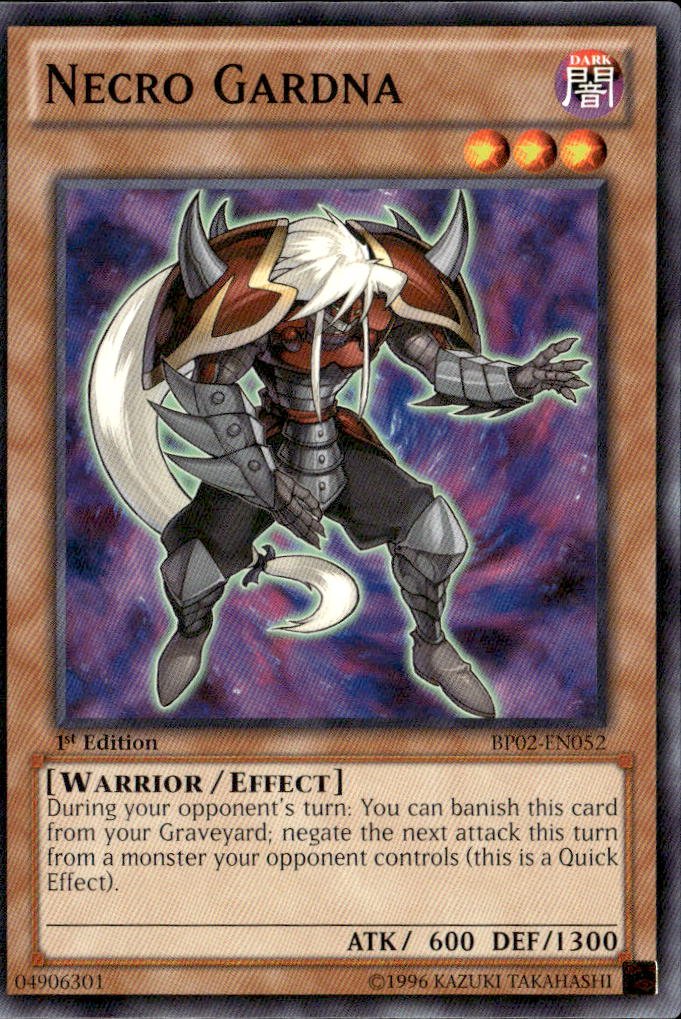 2013 Yu Gi Oh! Necro Gardna graded slab