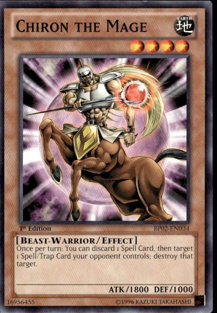 2013 Yu Gi Oh! Chiron The Mage graded slab
