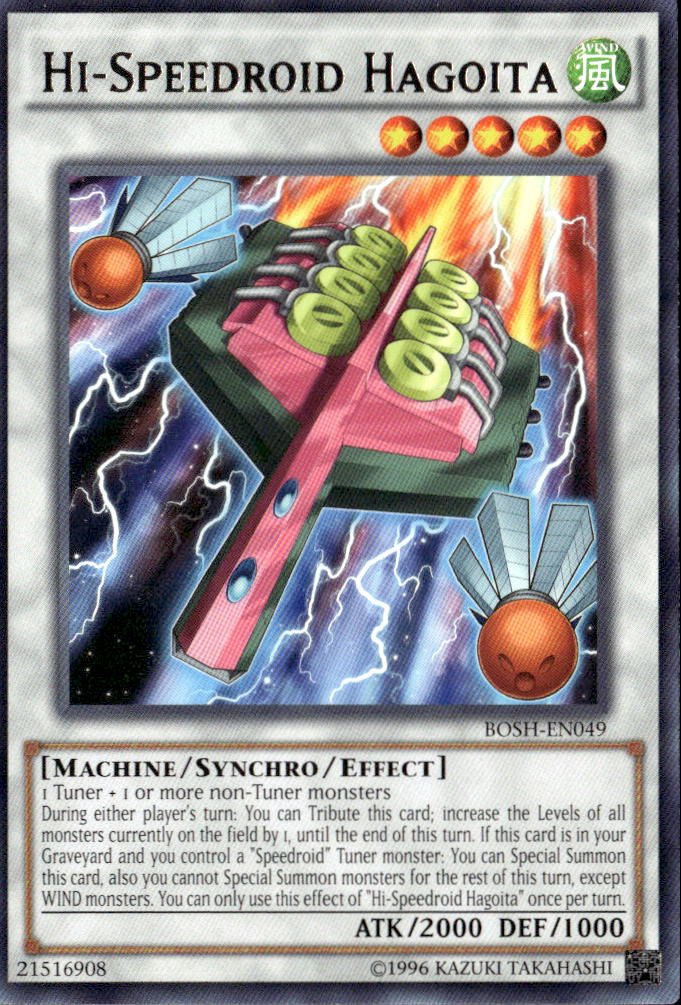 2016 Yu Gi Oh! Hi-Speedroid Hagoita graded slab