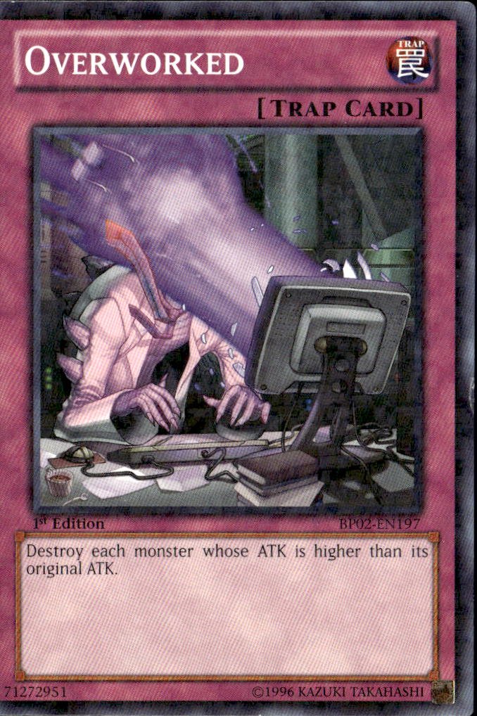 2013 Yu-Gi-Oh! Overworked graded slab