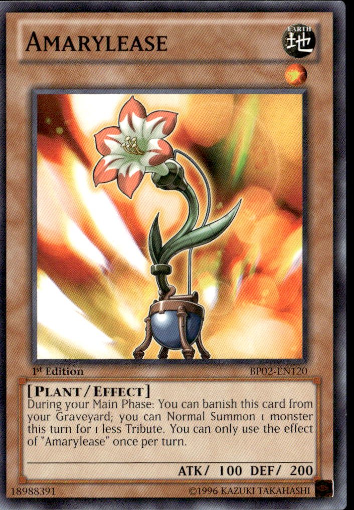 2013 Yu-Gi-Oh! Amarylease graded slab