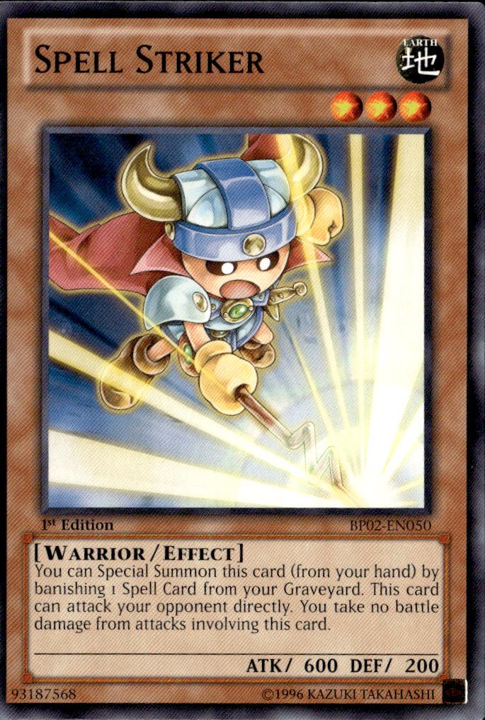 2013 Yu Gi Oh! Spell Striker graded slab