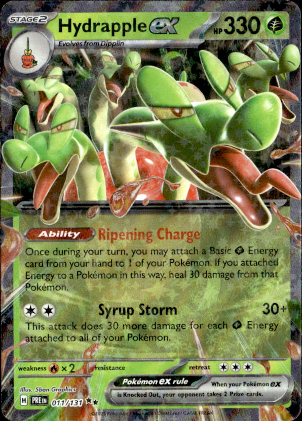 2024 Pokemon Scarlet And Violet Hydrapple Ex graded slab