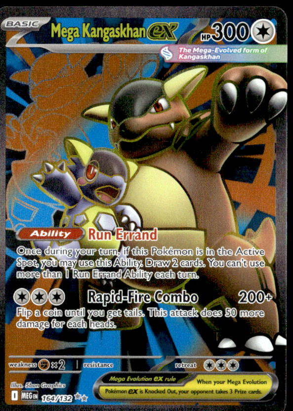 Mega Kangaskhan Ex graded slab