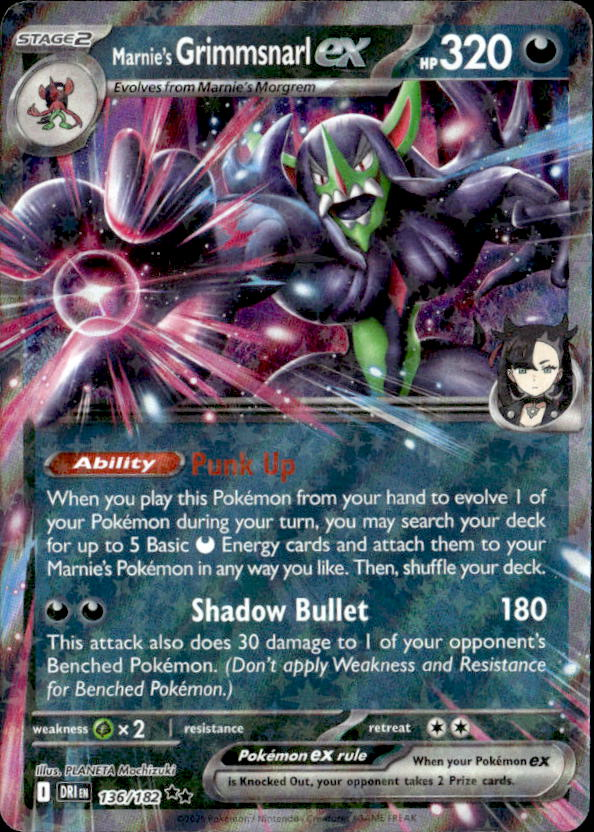 Marnie's GrimmsnarlEX graded slab