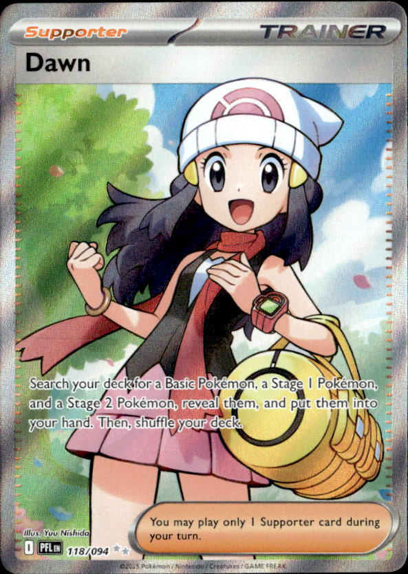 2025 Pokemon Mega Evolution Dawn graded slab