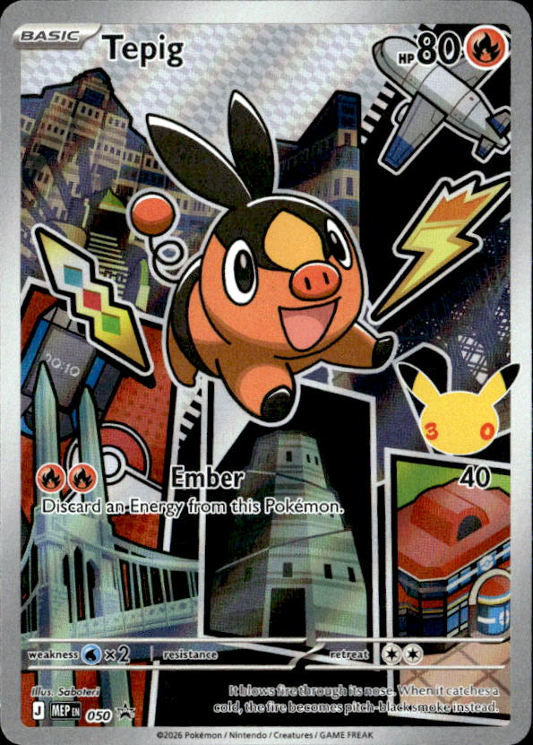 Tepig graded slab