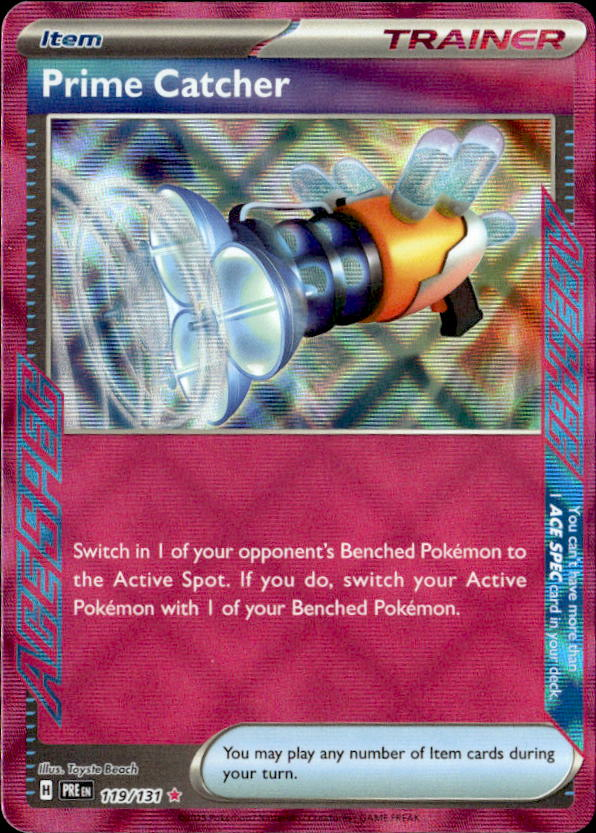 2025 Pokemon Scarlet And Violet Prime Catcher graded slab