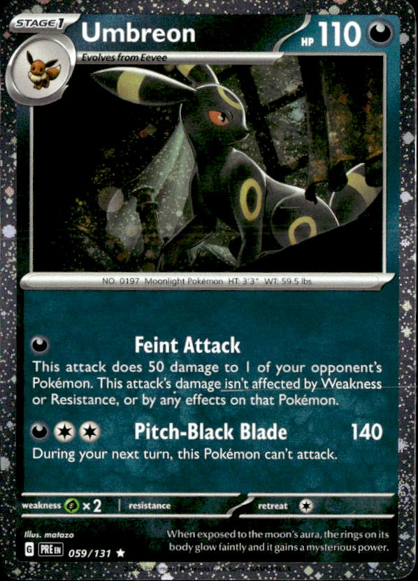 Umbreon graded slab